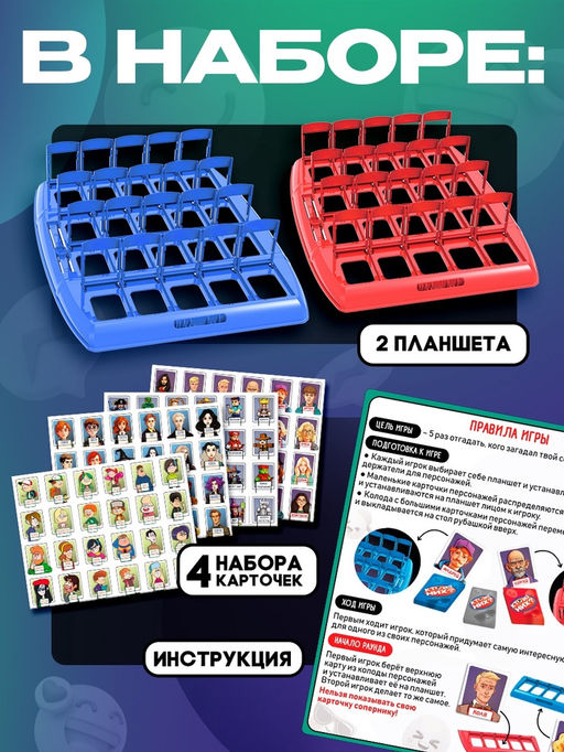 Настольная игра "Кто из них?"