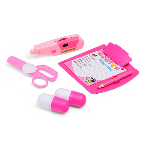 Набор доктора "Терапевтический набор" в пакете (цвет розовый)