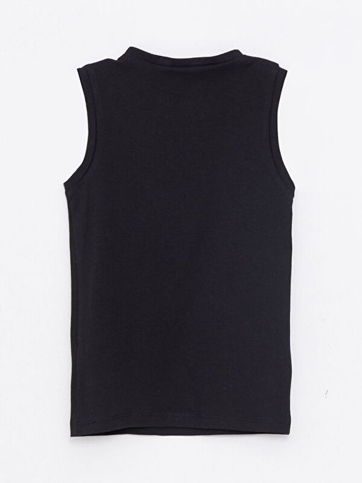 Bisiklet Yaka Basic Pamuklu K?z ?ocuk Atlet - Waikiki фото 2