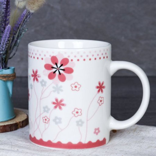 Кружка 400 мл Цветы / 4260 /уп 72/ - Галеонтрейд фото 5