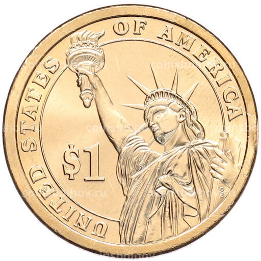 Монета 1 доллар 2012 года (Р) США 21-й президент США Честер Артур