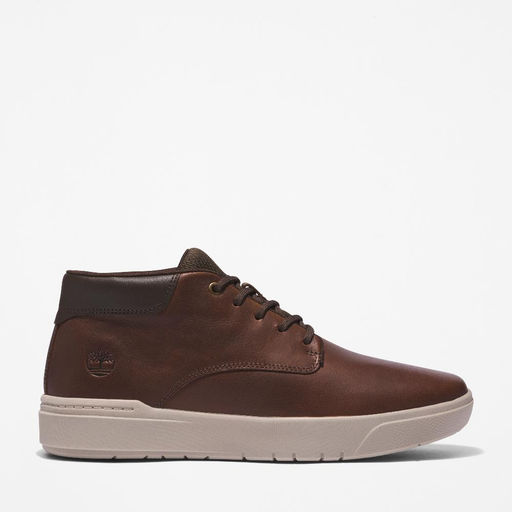 Кроссовки Timberland Seneca Bay Chukka Leather коричневые  фото 2