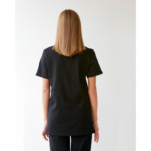 Футболка женская MIST basic, размер 40-42, чёрная