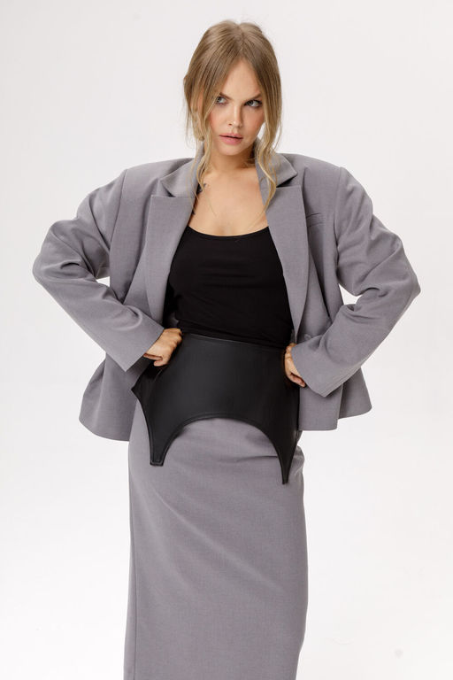 Жакет Pirs 6527 серый