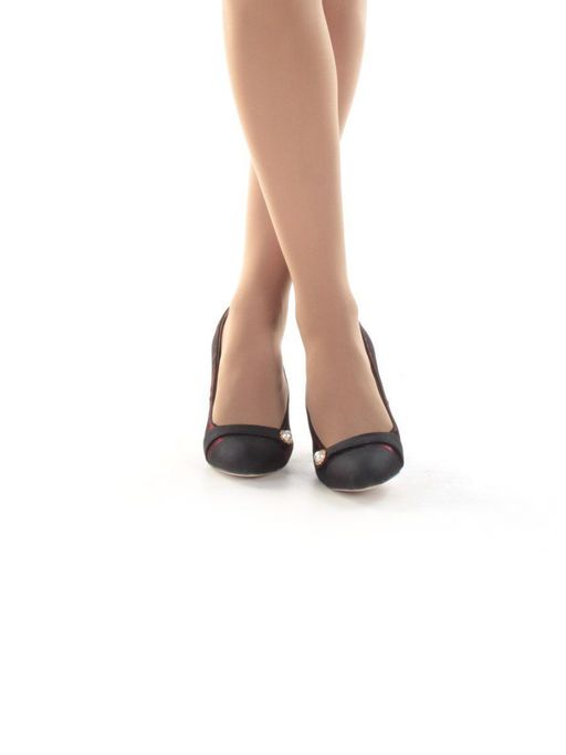 06-D607-81-2 BLACK/RED Туфли женские (натуральная кожа) - Фабричный китай фото 3