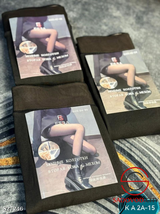 Женские колготки с мехом