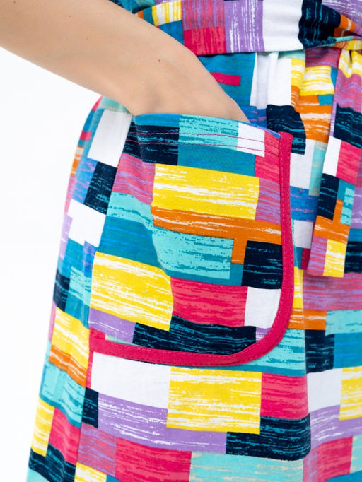 Халат хлопок 100%,мульти - Binita фото 6