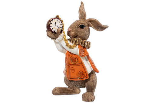 Фигурка декоративная 9,5*7,5*13 см Кролик с часами - Elan gallery фото 13