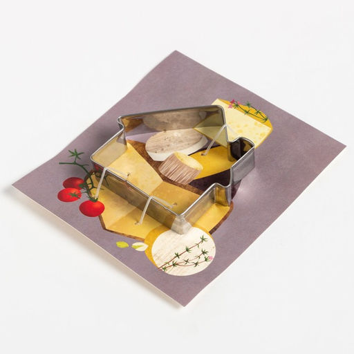 Набор кухонный Cheese подставка, полотенце, формочка - Этель фото 7