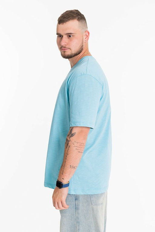 Футболка М125011а голубой