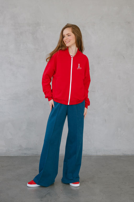 Бомбер женский Lighthouse Red + брюки женские Atlantic - Captain's mate фото 8