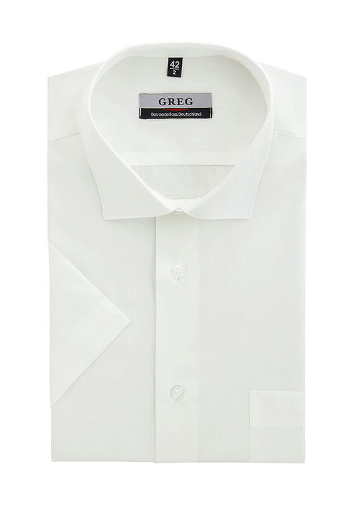 Сорочка мужская короткий рукав GREG 510/109/ALT/ZV_V  фото 2