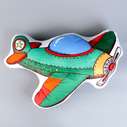 Мягкая игрушка Самолёт, 55 см - Simaland фото 5