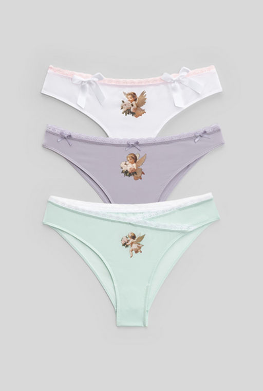 Infinity / Трусы женские в наборе из 3 шт. Lovell цвет в ассортименте - Infinity Lingerie фото 2