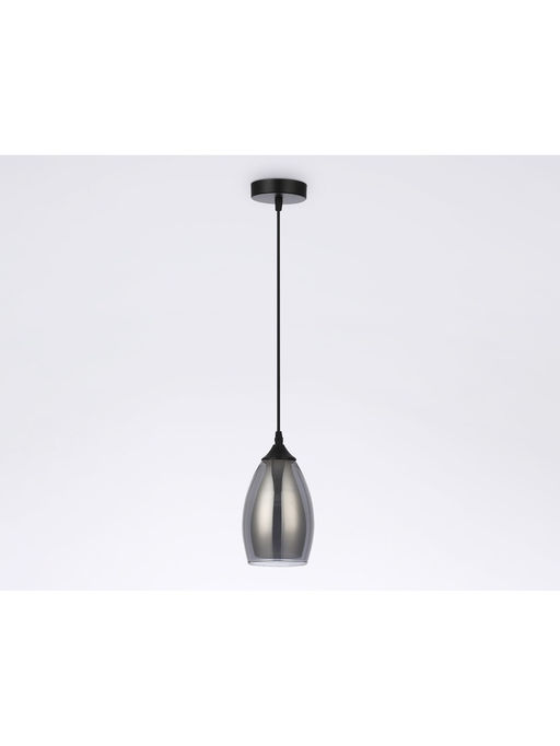 Светильник подвесной TR3535, 1хE27, 40 Вт, 80×12 см, чёрный