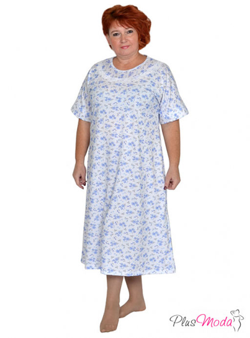 Сорочка Модель №1401 размеры 44-84 - Plusmoda фото 4