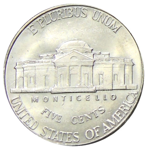 5 центов 2000 года D США