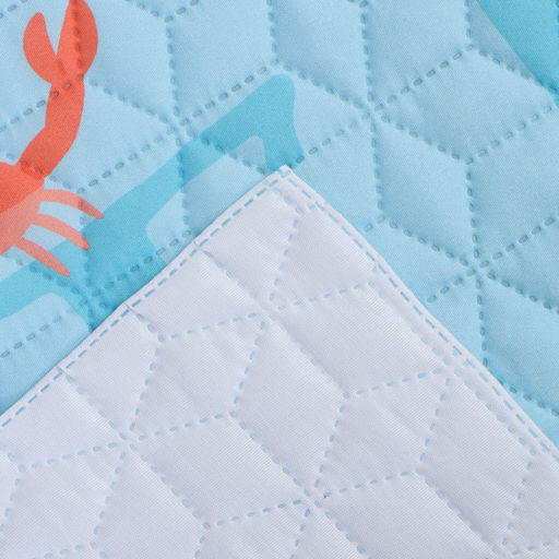 Покрывало Этель 1,5 сп Under the sea 145*2105 см, микрофибра  фото 3