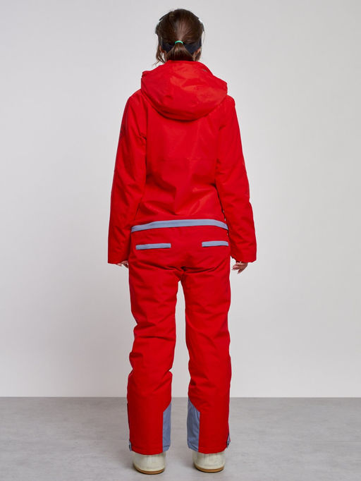Горнолыжный комбинезон женский зимний красного цвета 2323Kr - Chunmai фото 5