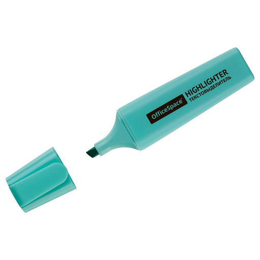 Цена за 3 шт. Текстмаркер OfficeSpace 1-5мм пастельный голубой (НLp_67110)