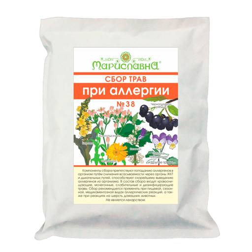 При аллергии сбор трав
