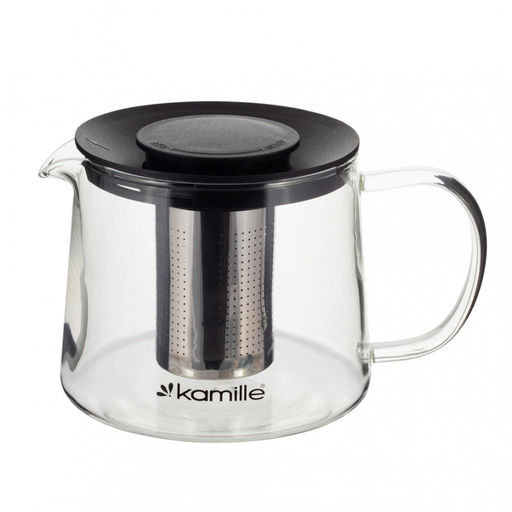 Чайник заварочный 600 мл стекло/пласт арт. 0776S