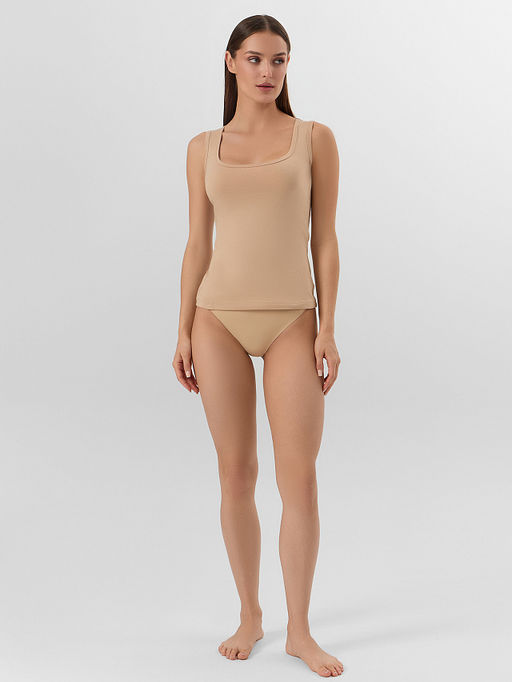 Топ бельевой женский бежевый - Mark formelle фото 3