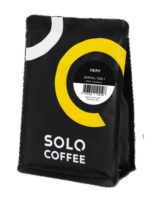 Кофе в зернах Solo Coffee Перу (100% арабика), свежеобжаренный  фото 5