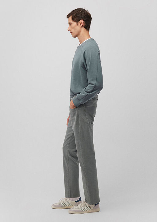 Hunter Comfort Gri Gabardin Pantolon - Mavi фото 2
