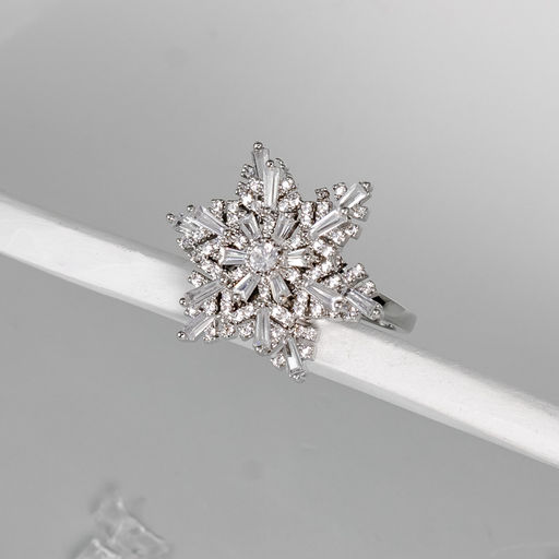 Кольцо Арт. 3V-3378-W - MyGemma фото 3