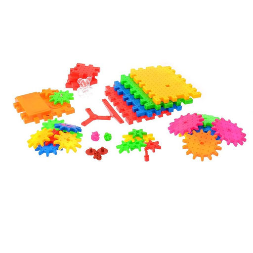 Конструктор Забавные шестерёнки, световые и звуковые эффекты, работает от батареек, 99 деталей - Iq-zabiaka фото 2