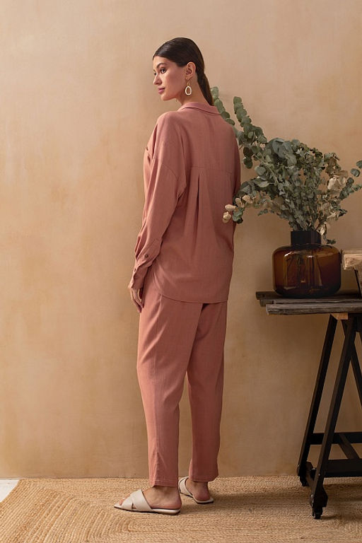 Брюки 61747-3 Бежевый