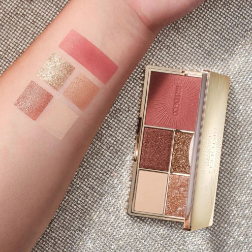 ARTDECO Палетка теней и румян Illusion Palette for cheeks & eyes тон 4, 4,5 г 4х1,5 г  фото 8