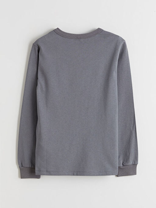 Bisiklet Yaka Erkek ?ocuk Pijama ?st