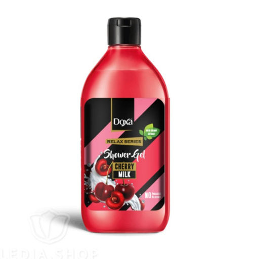 Гель для душа DOXA RELAX "Вишня и молоко" (400мл) (ТУРЦИЯ)