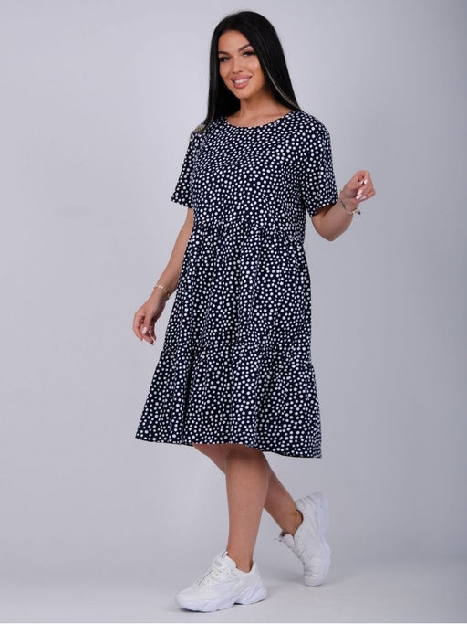 Платье Касадея, трикотаж - Малина фото 16