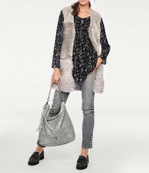 Блузка и топ, черные - Linea tesini фото 3