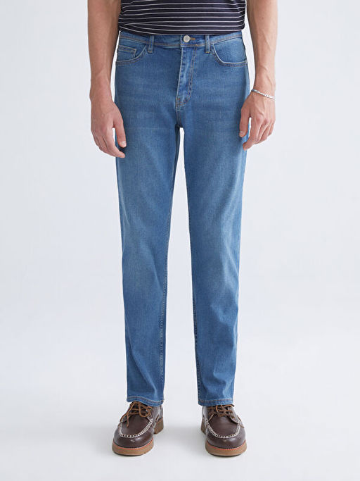 790 Rahat Kal?p Erkek Jean Pantolon