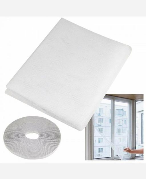 Москитная сетка на окно с крепёжной лентой на липучках 1,3*1,5 м 9046248 - Yiwu youda import & export co фото 5