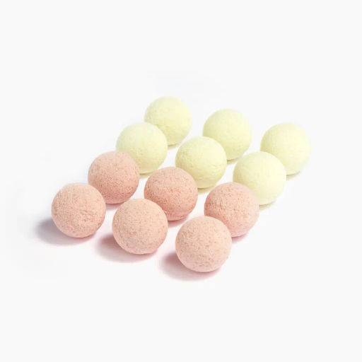 Шипучие шарики для ванн Сладкая парочка, 240 г