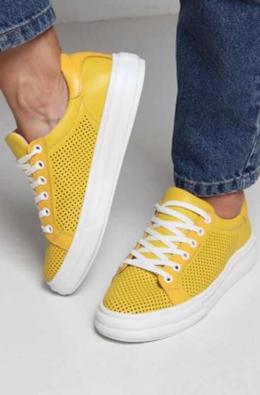 Кеды 127.Lusi22w. Желтый