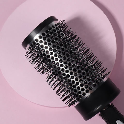 Брашинг для волос, продуваемый, d=55/70 мм, 24 см, чёрный