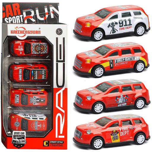 Набор машин "Большой заезд" в коробке