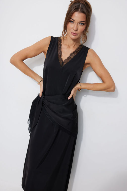 Платье LYUSHe 4249 черный  фото 3