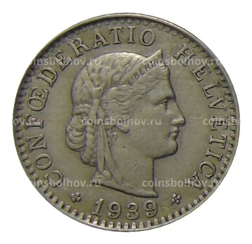20 раппенов 1939 года Швейцария