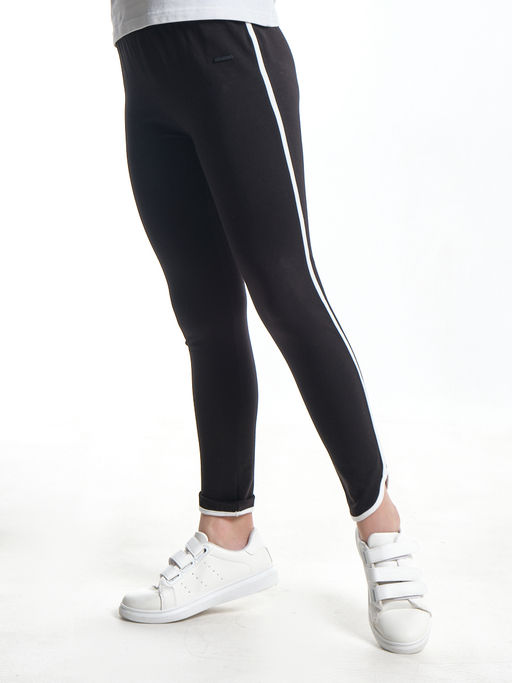 Леггинсы спортивные черные UD 7676 черный - Mini maxi фото 3