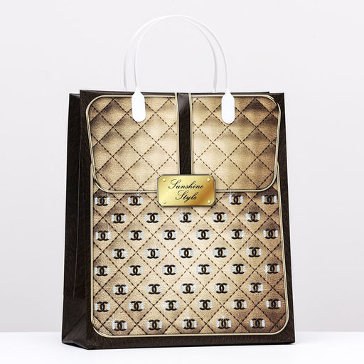 Цена за 10 шт. Пакет «Стиль», мягкий пластик, 26×23 см, 110 мкм