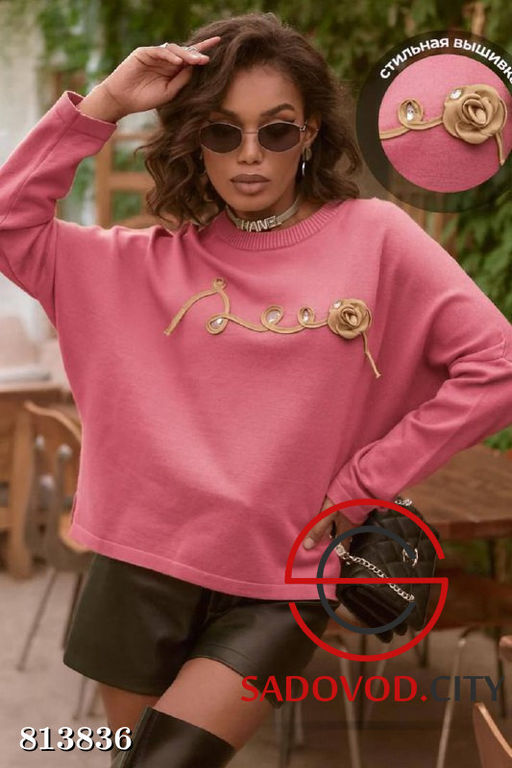 Кофта женская с принтом - Bruno фото 7