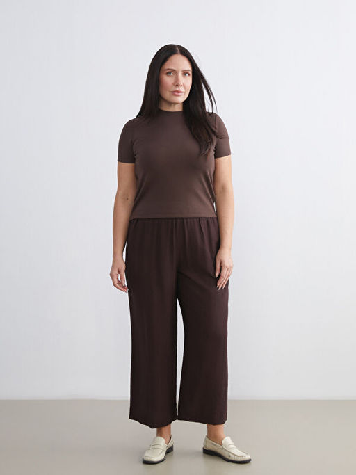 Beli Lastikli Kad?n Pantolon