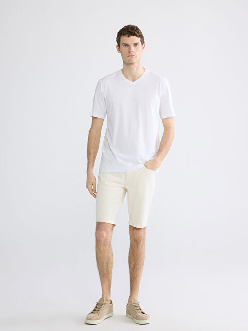 V Yaka Penye Erkek Ti??rt